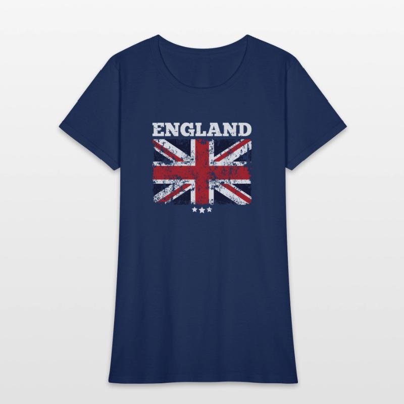 England Flag And Three Stars Union Jack British Fl