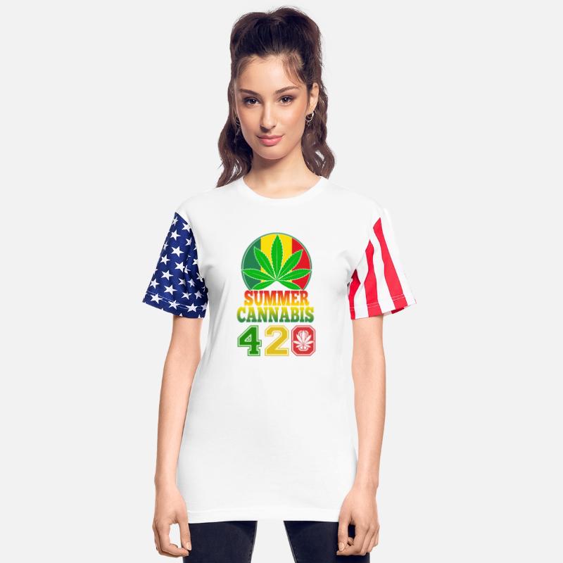 Enjoyable 420 Summer Smoker Weed Marijuana Design