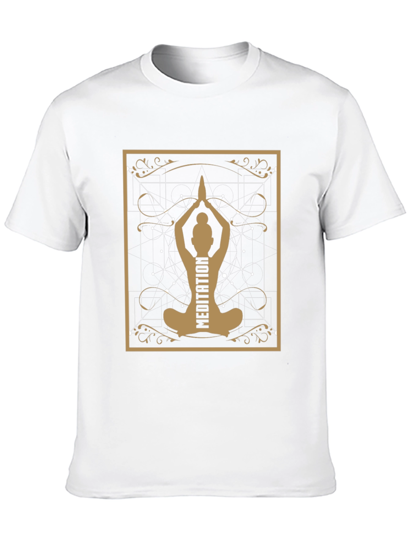 Meditation Yoga T-Shirt - Black