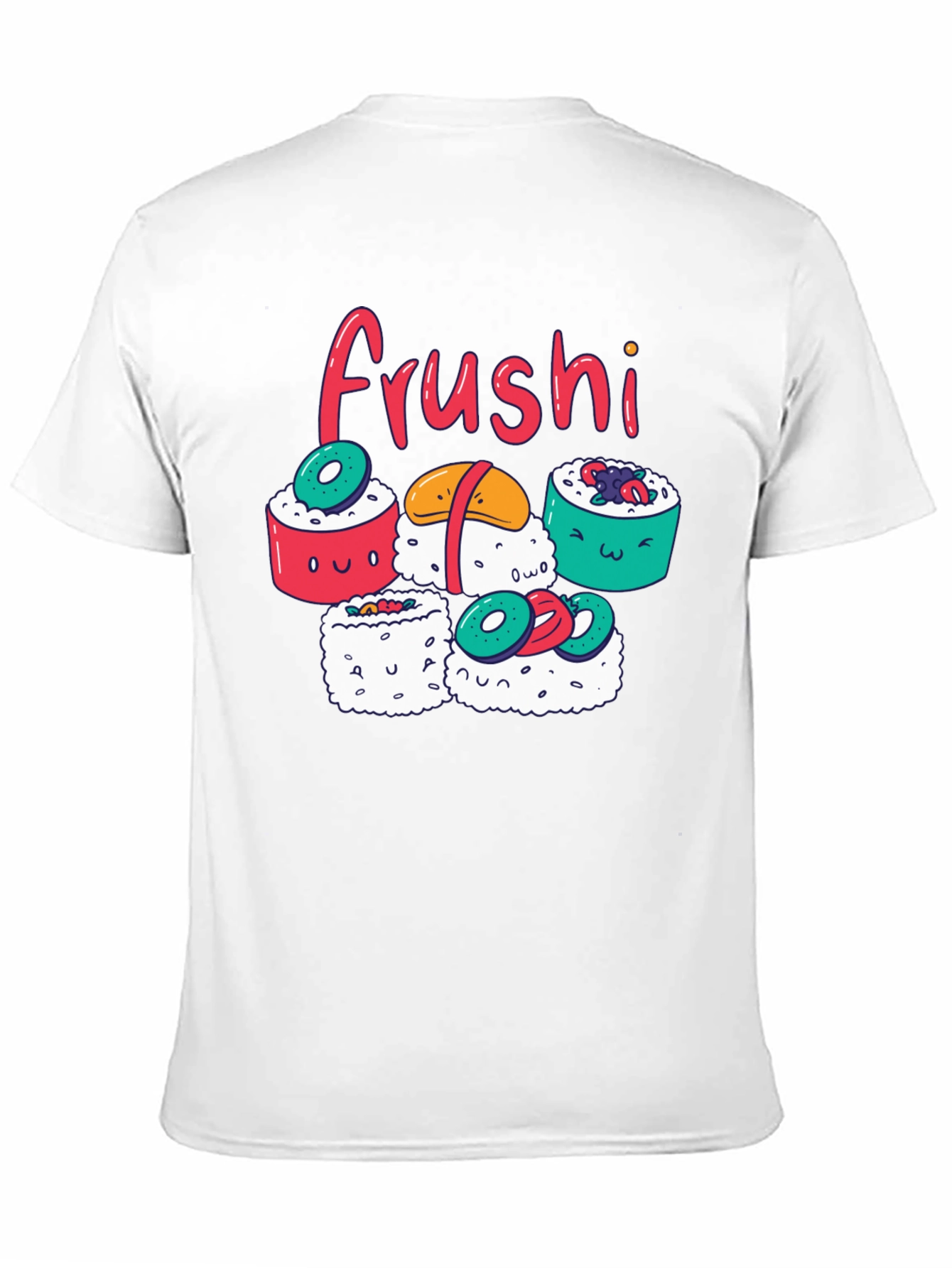 Frushi Sushi Graphic Tee - Cute Foodie T-Shirt