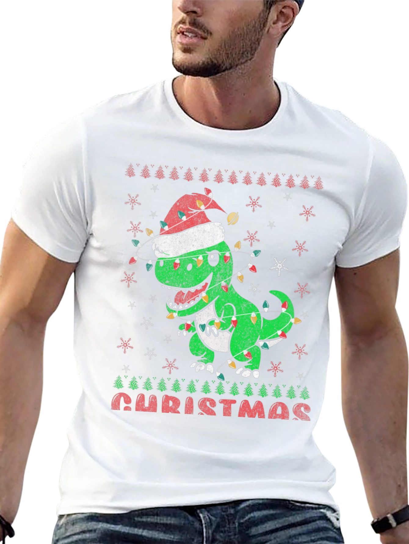 Dino Christmas T-Shirt