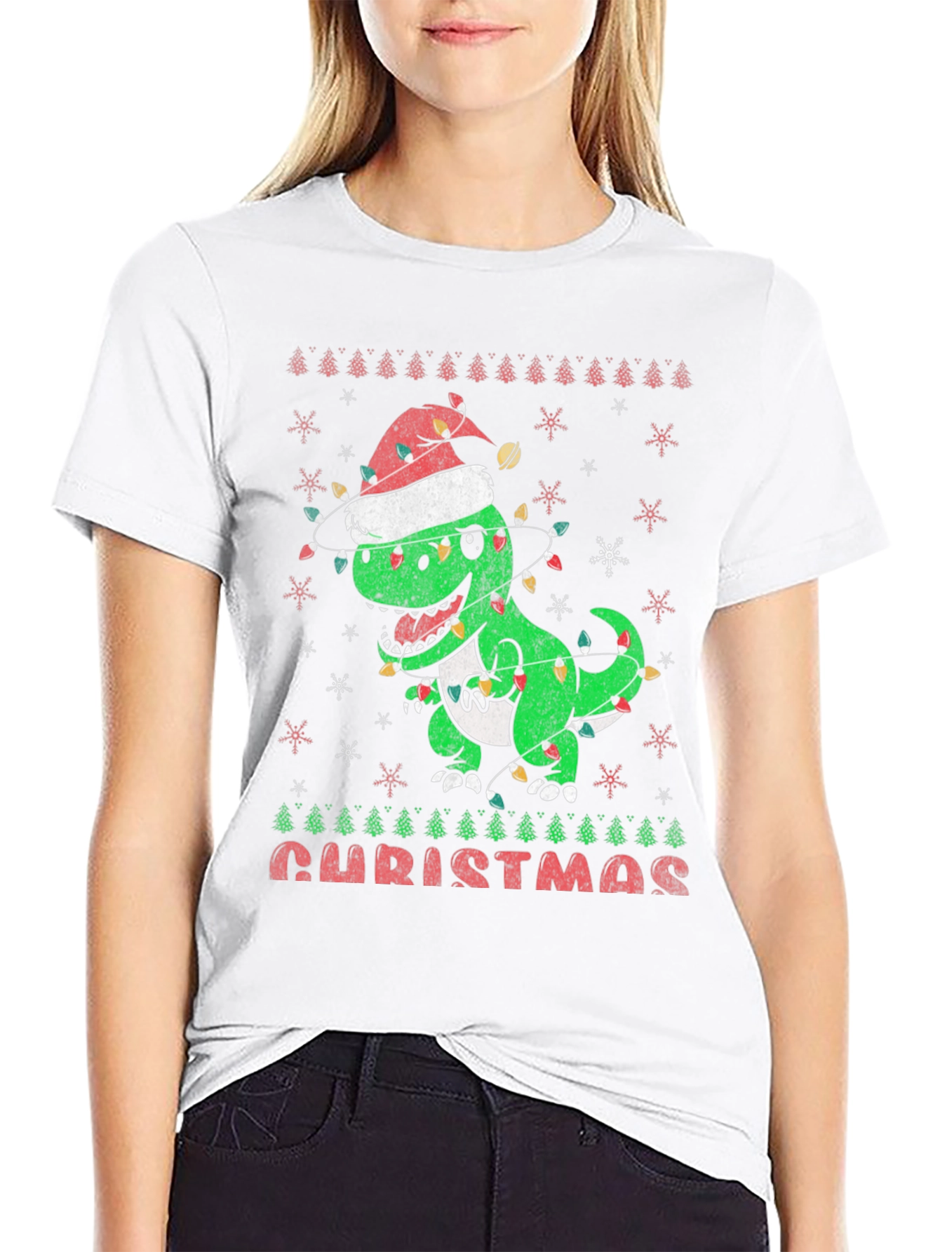 Dino Christmas T-Shirt