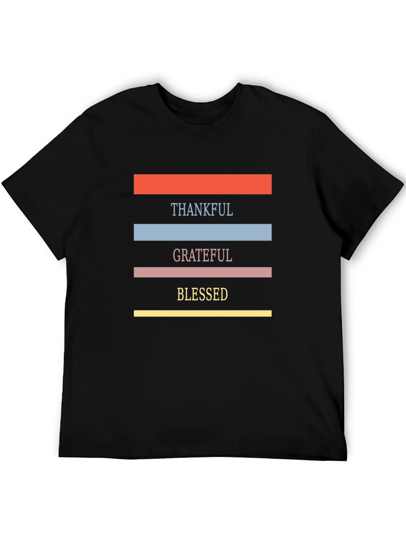Thankful Grateful Blessed Graphic Tee