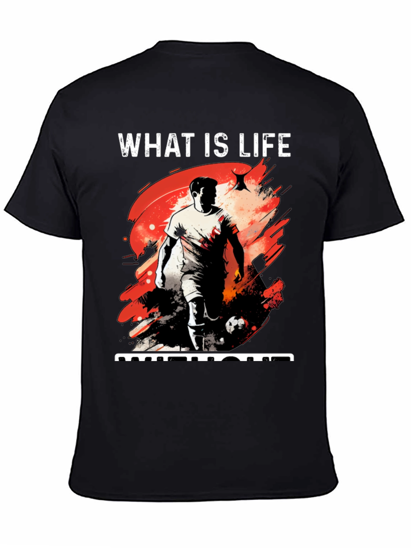 What is Life Football Graphic Tee
