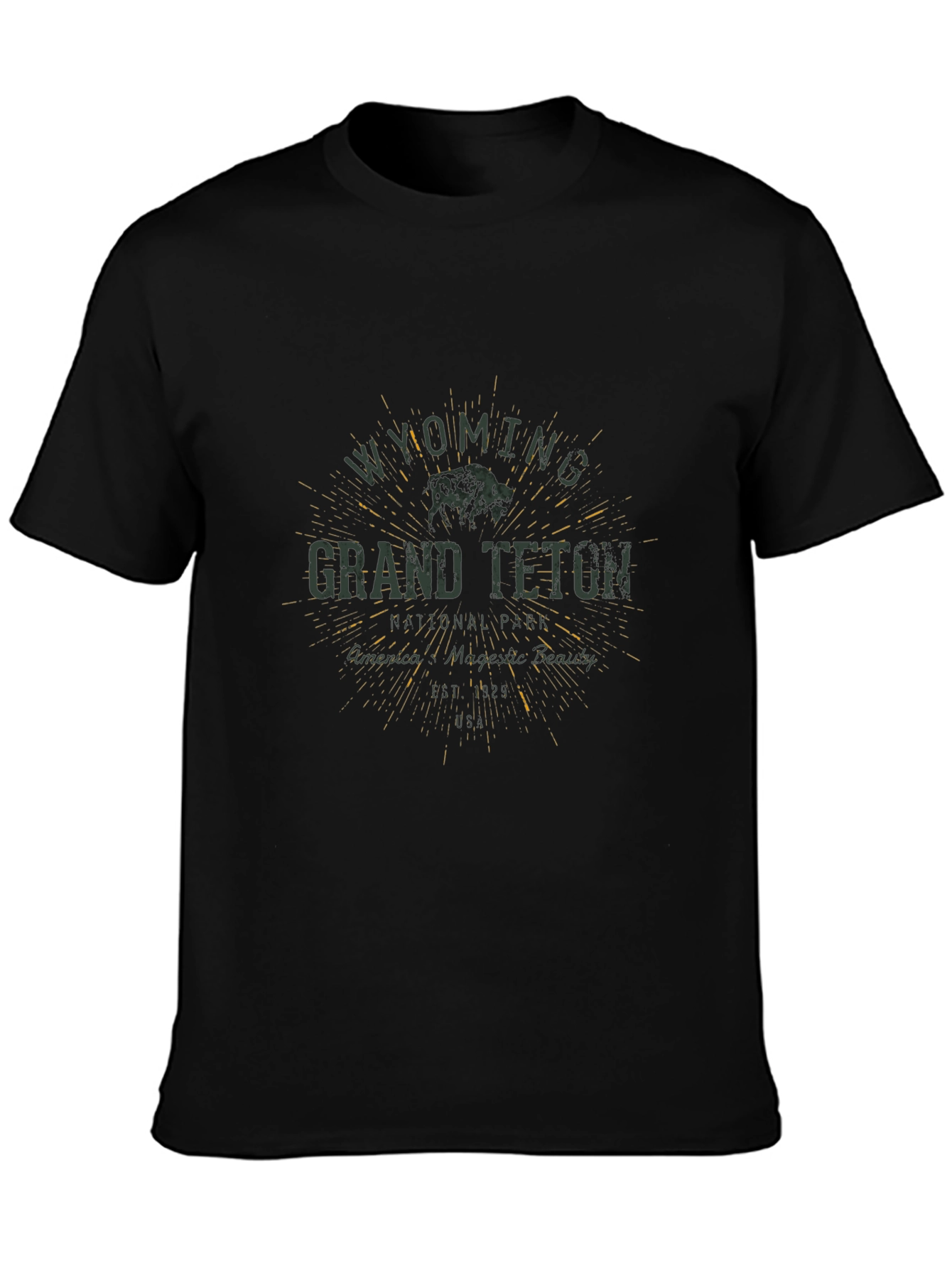 Grand Teton Wyoming Graphic Tee
