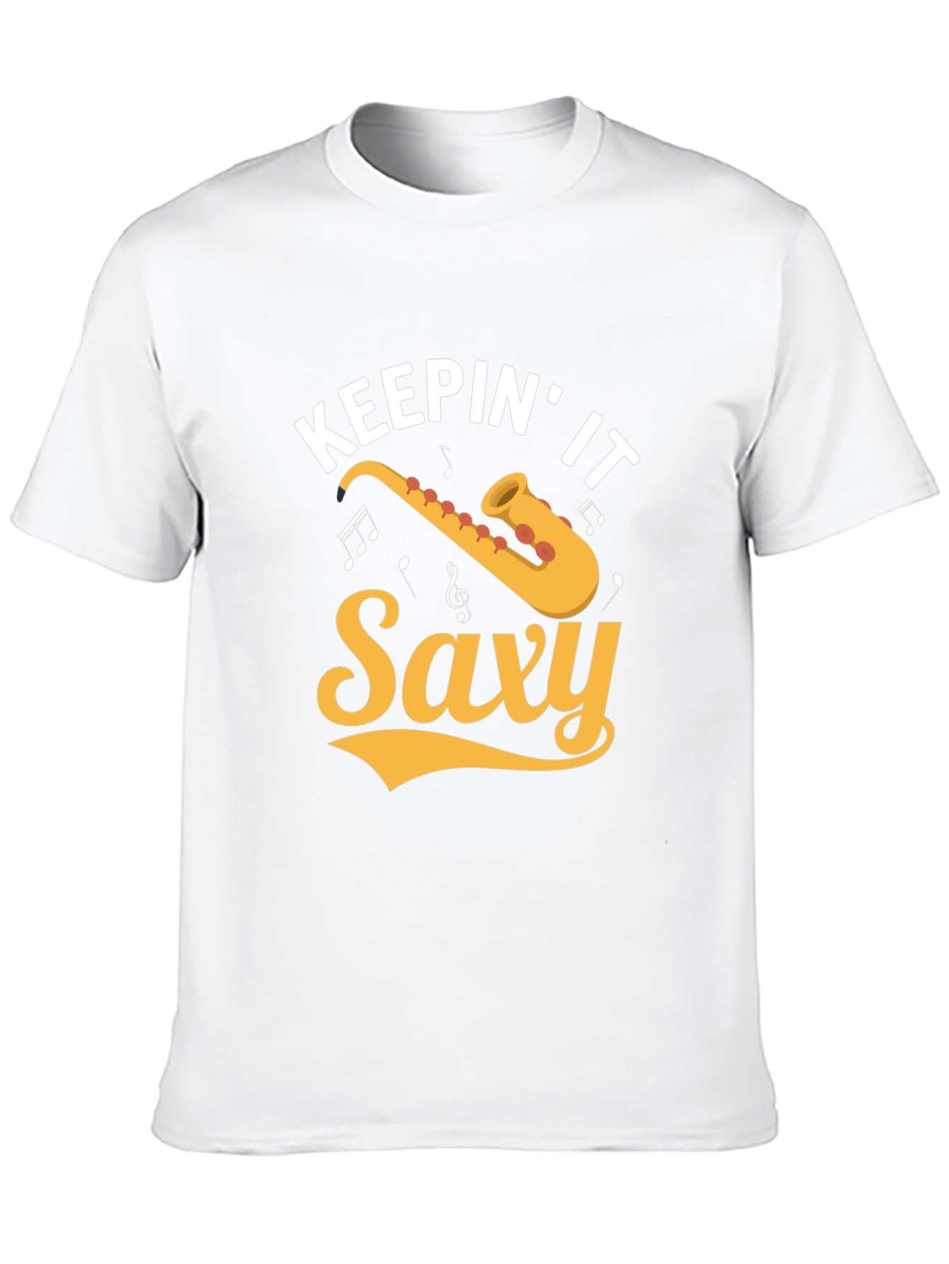 Keepin it Saxy Black T-Shirt