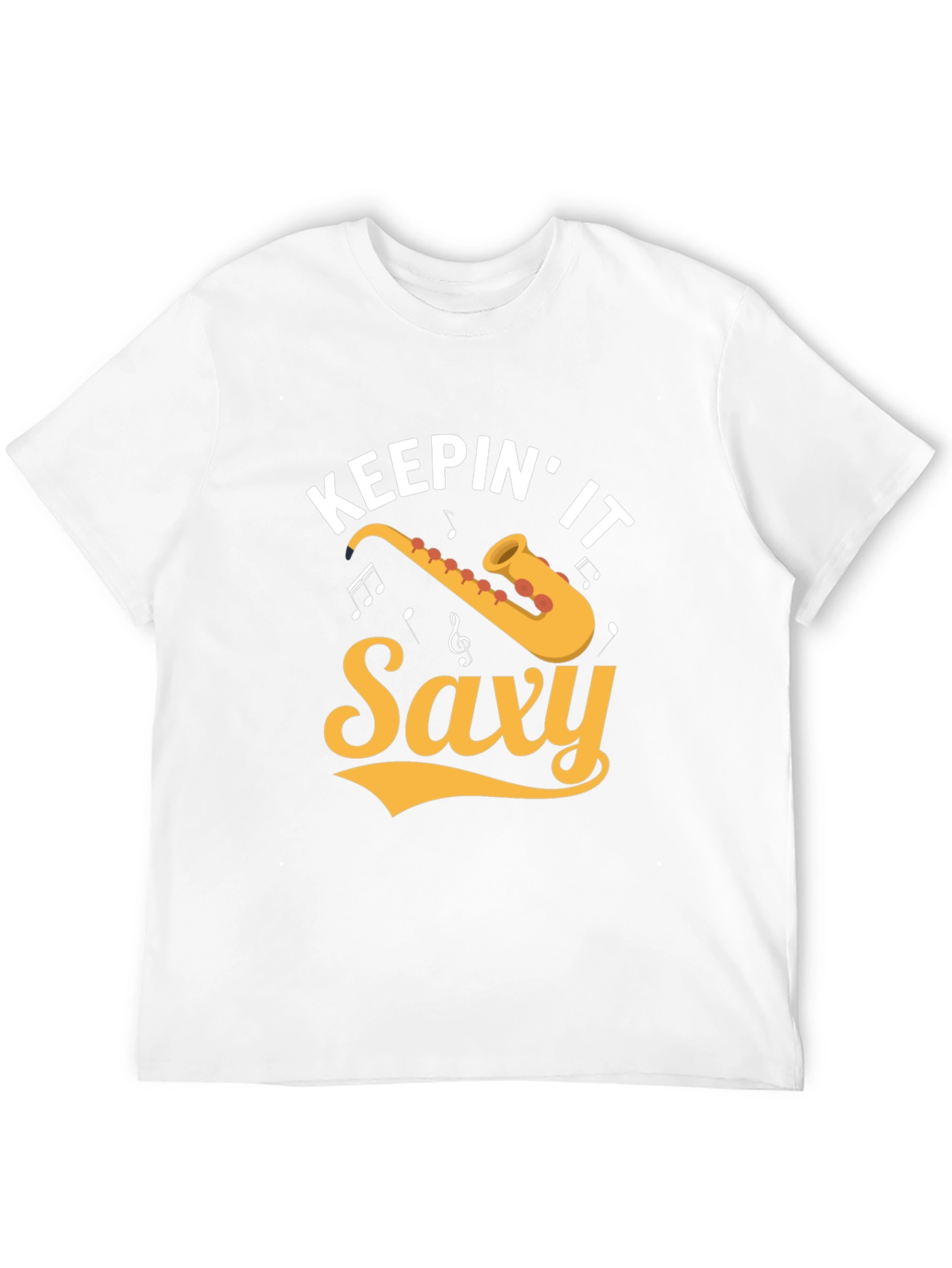 Keepin it Saxy Black T-Shirt