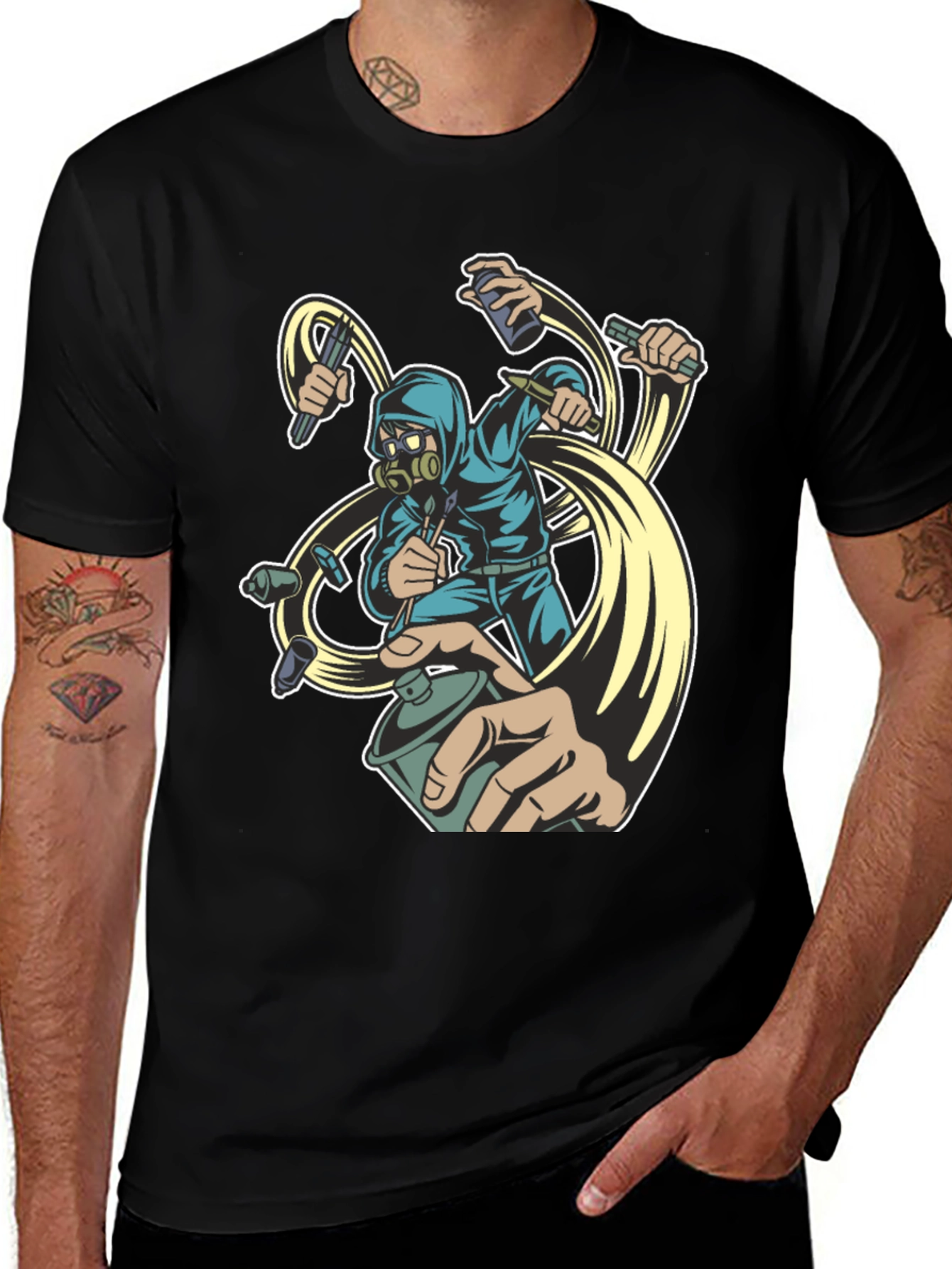 Graffiti Artist T-Shirt - Urban Style