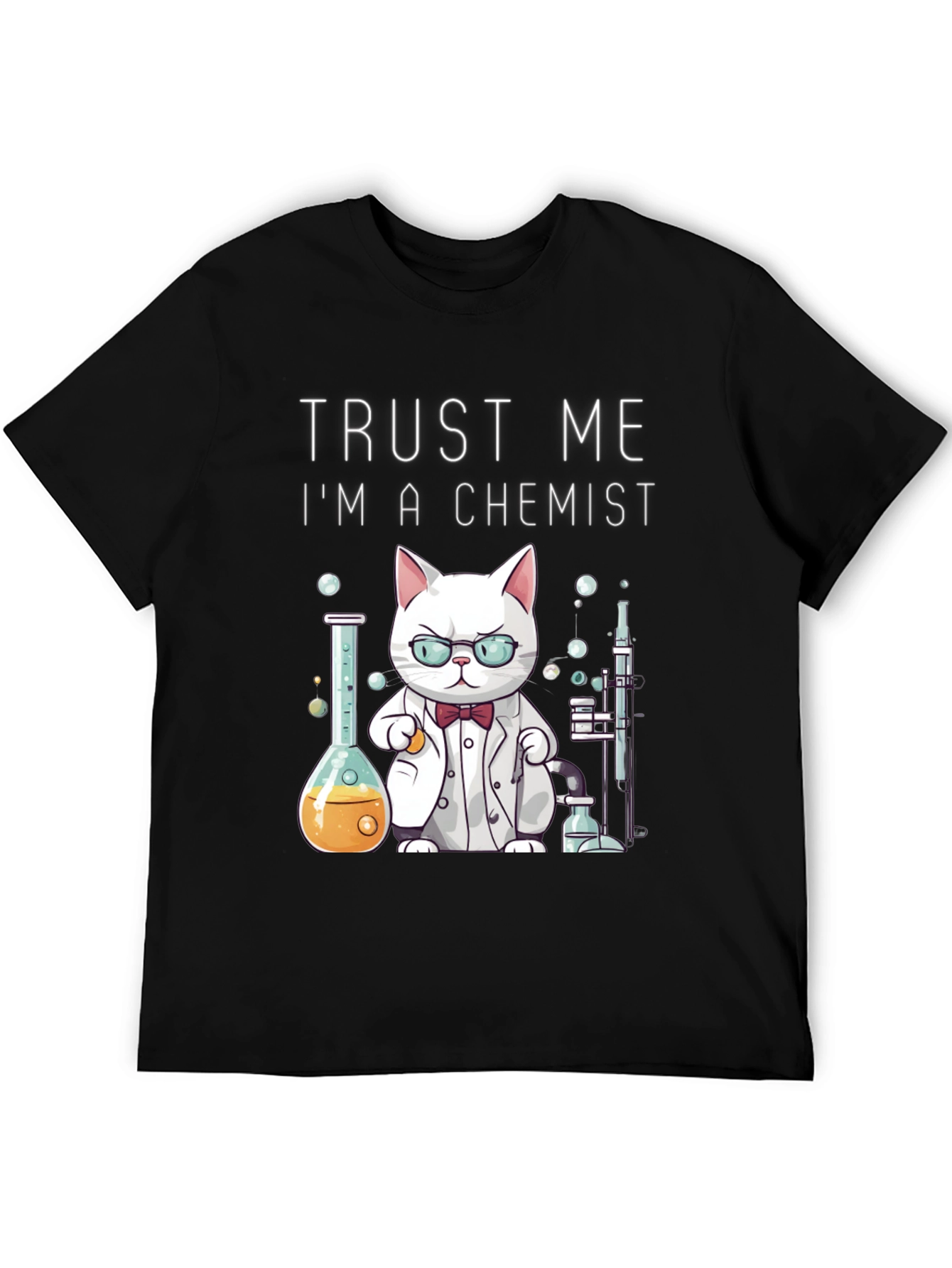 Trust Me Im a Chemist Cat T-Shirt