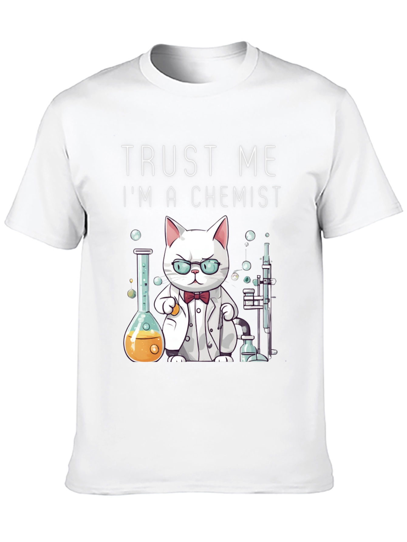 Trust Me Im a Chemist Cat T-Shirt