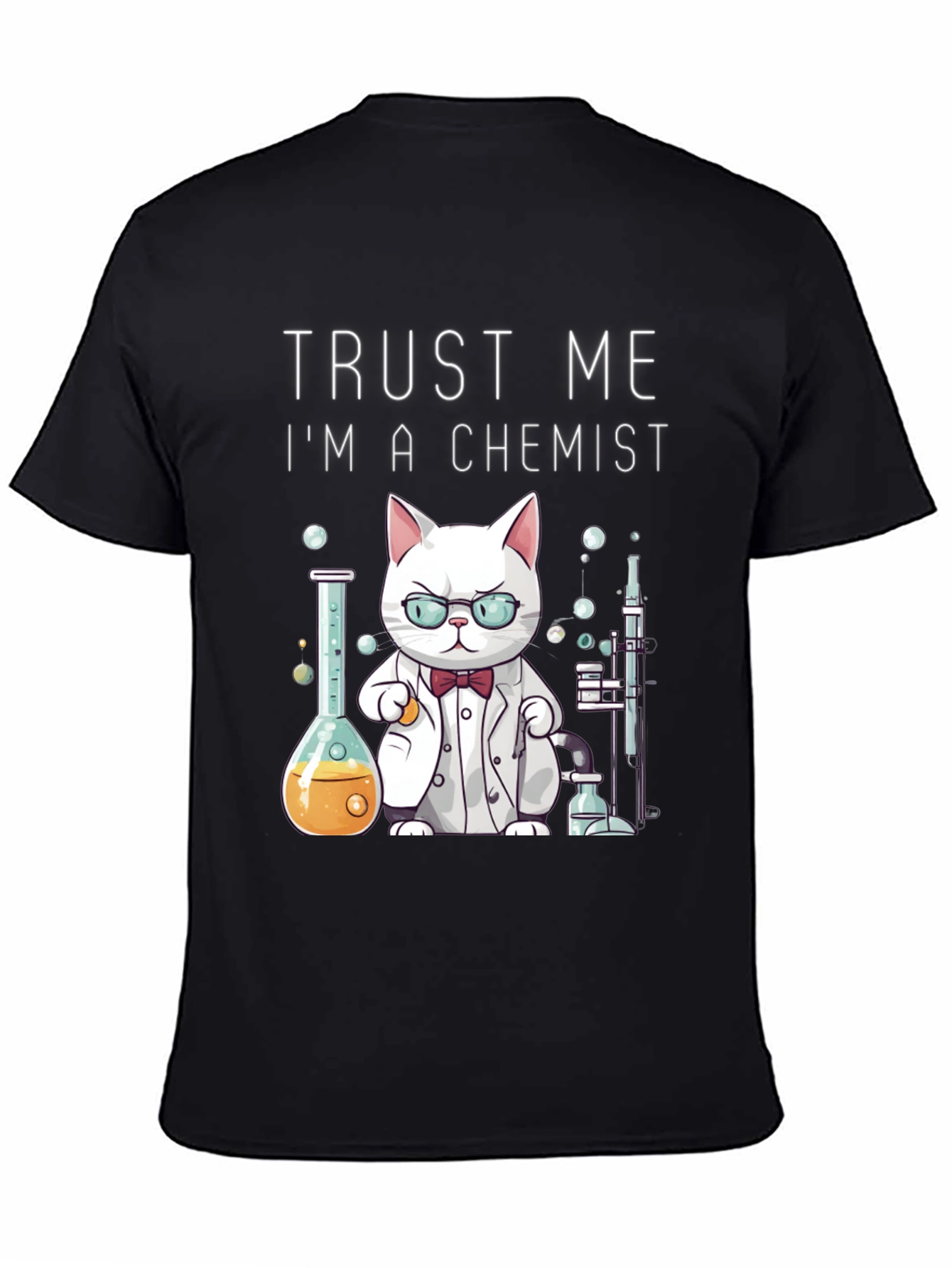 Trust Me Im a Chemist Cat T-Shirt