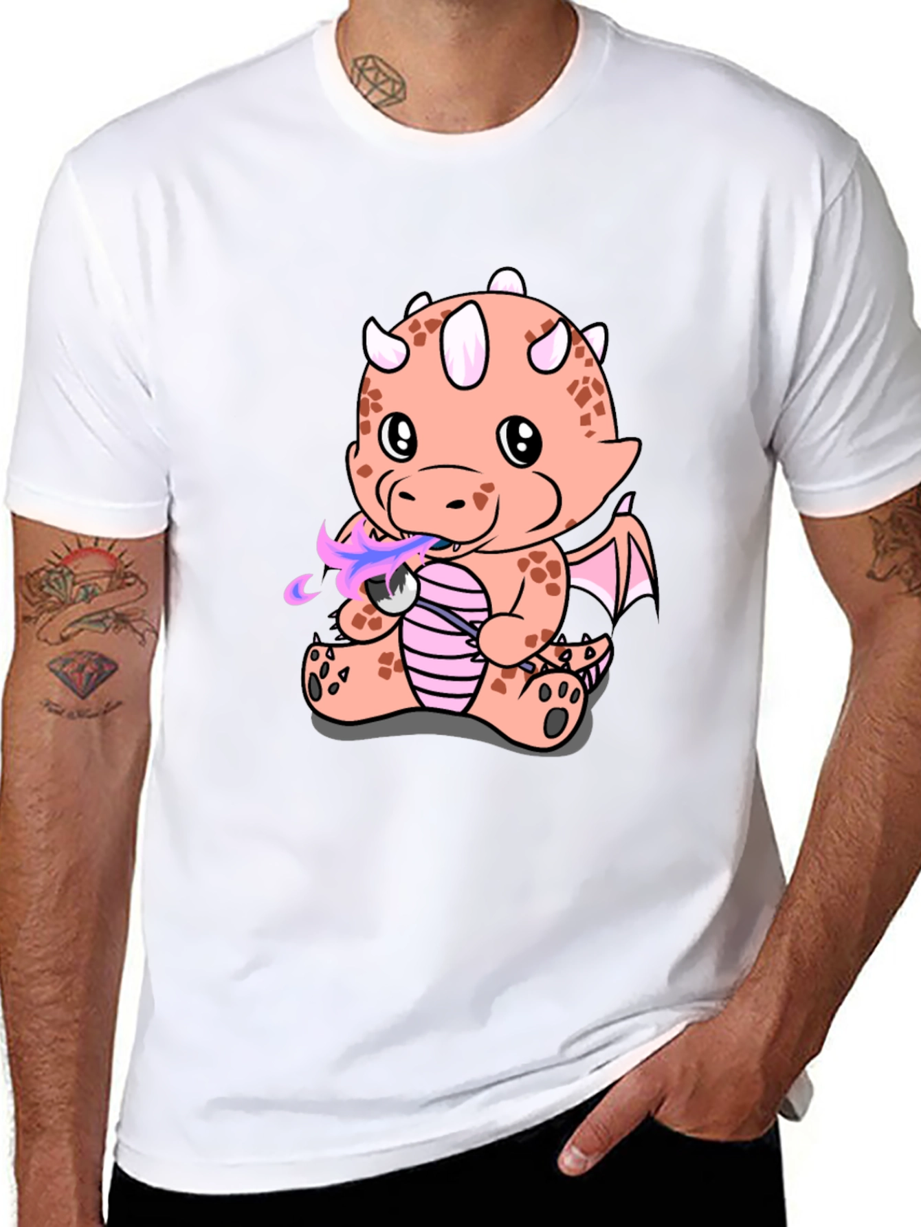 Cute Dragon Fire T-Shirt