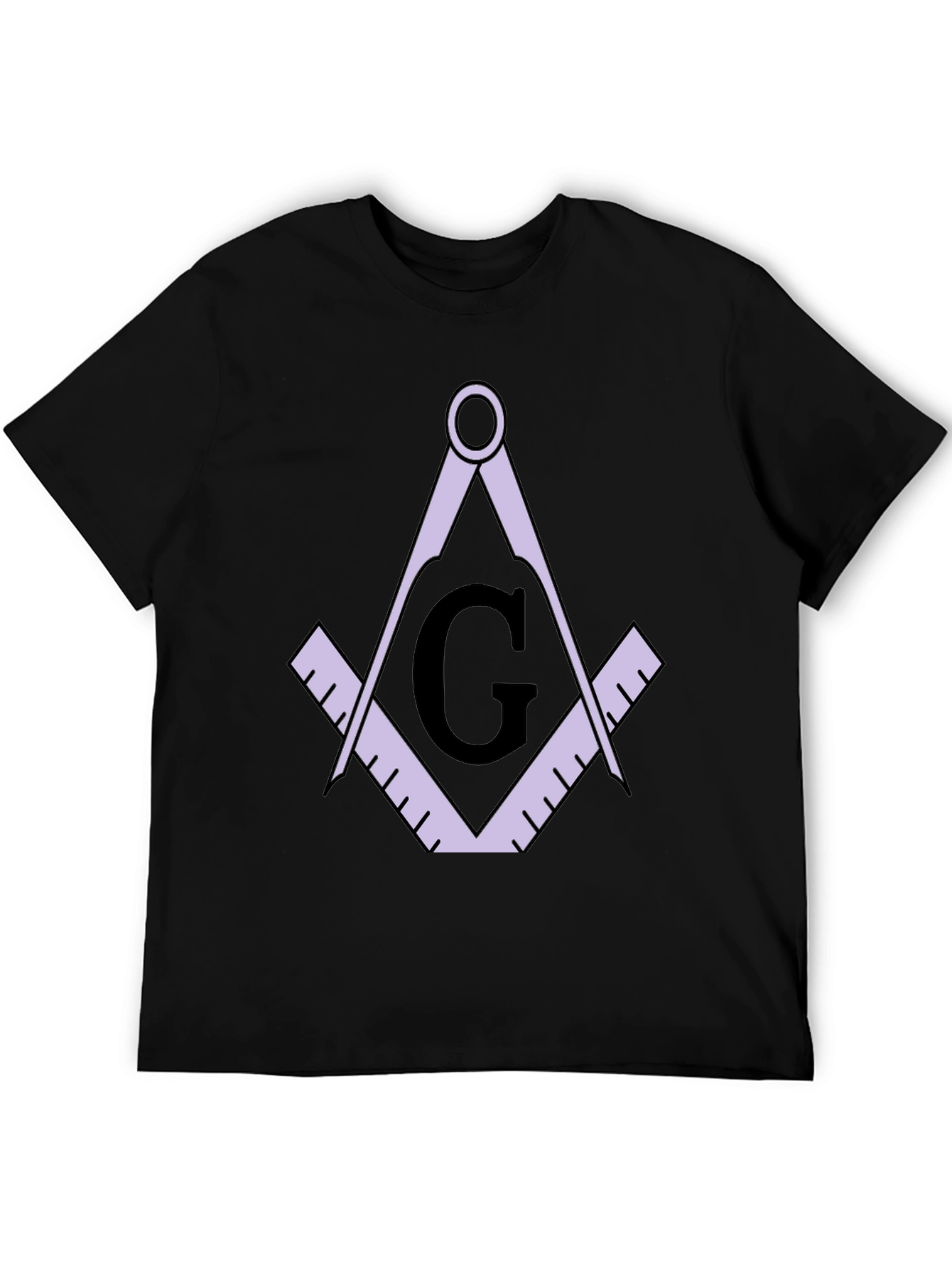 Masonic T-Shirt Square and Compasses Graphic Tee