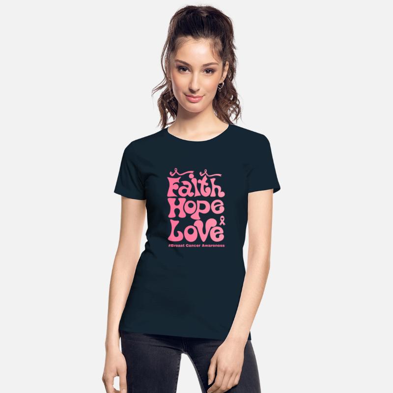 Faith hope love Breast cancer awareness Pinkribbon