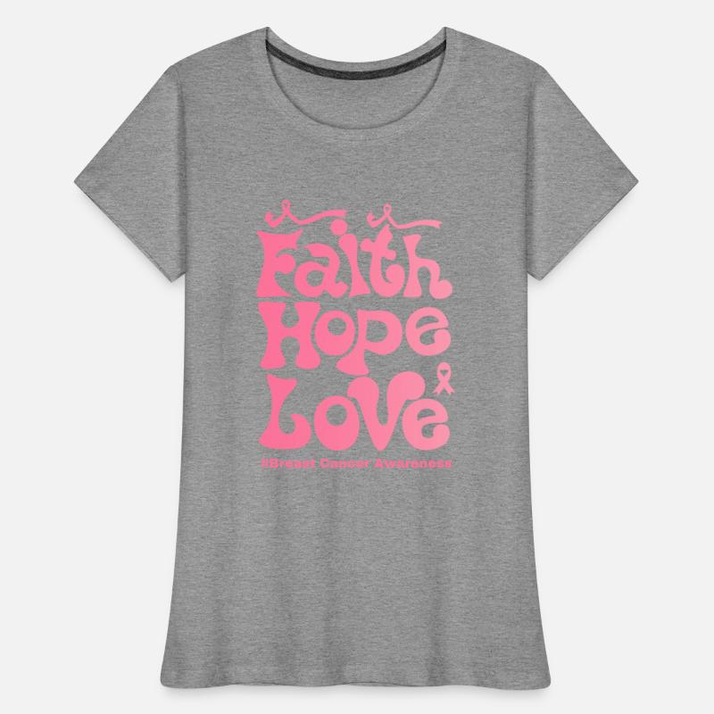Faith hope love Breast cancer awareness Pinkribbon