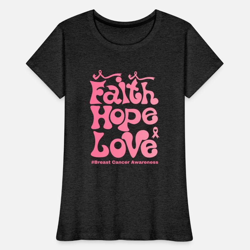 Faith hope love Breast cancer awareness Pinkribbon