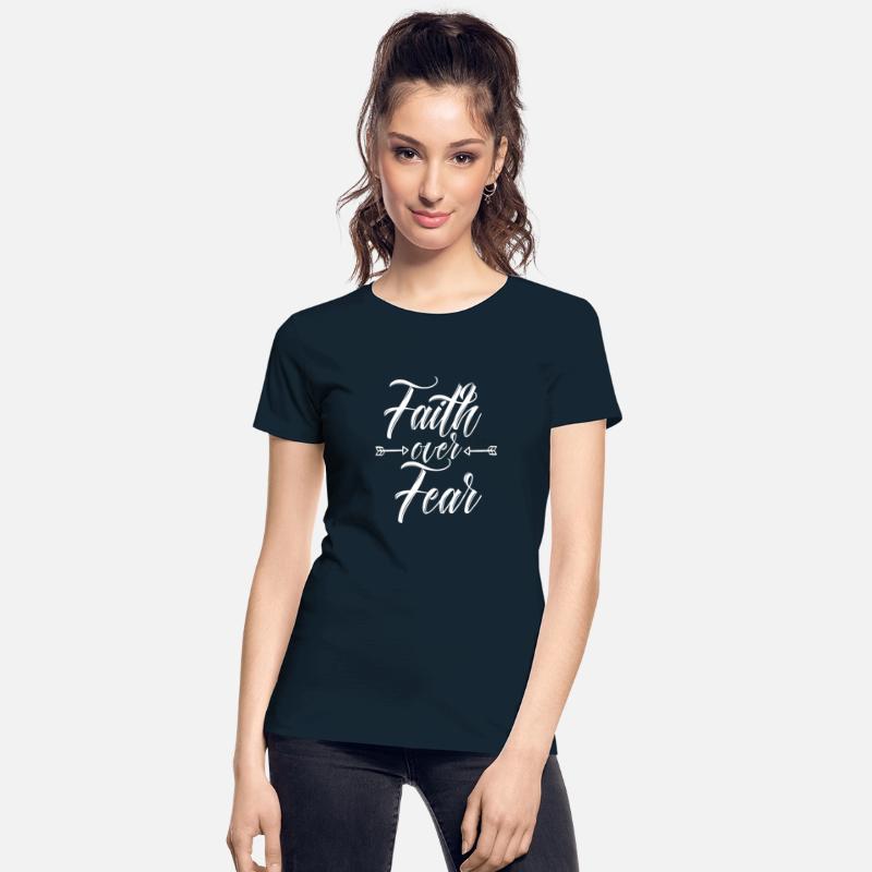 Faith Over Fear Jesus Christian Men Women Gift
