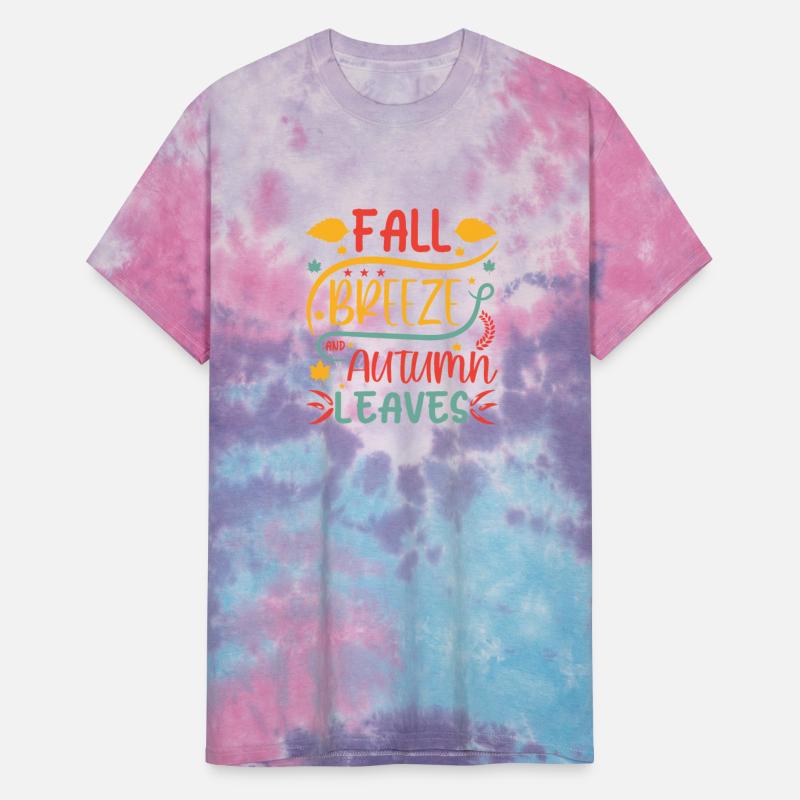 Fall Breeze And Autumn Leaves