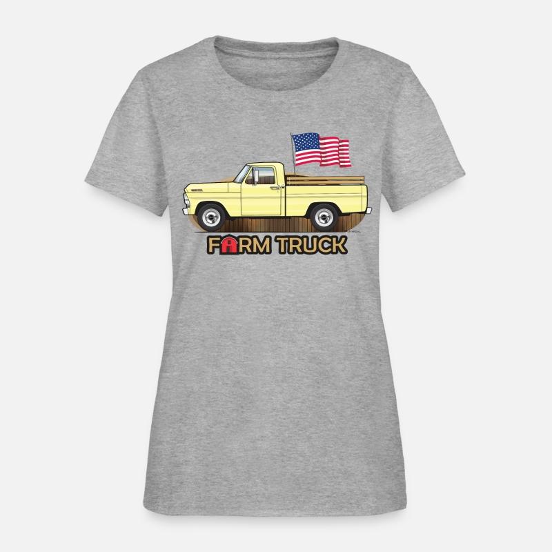 Farm truck Springtime Yellow