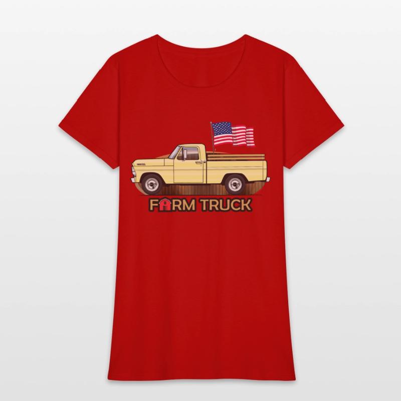 Farm truck Springtime Yellow