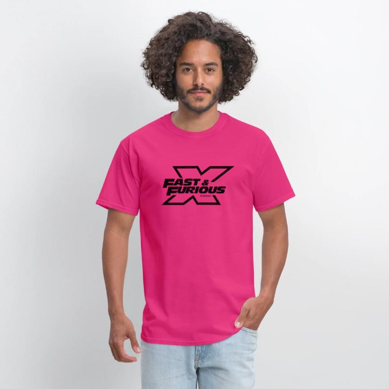 Fast And Furious X Logo Black