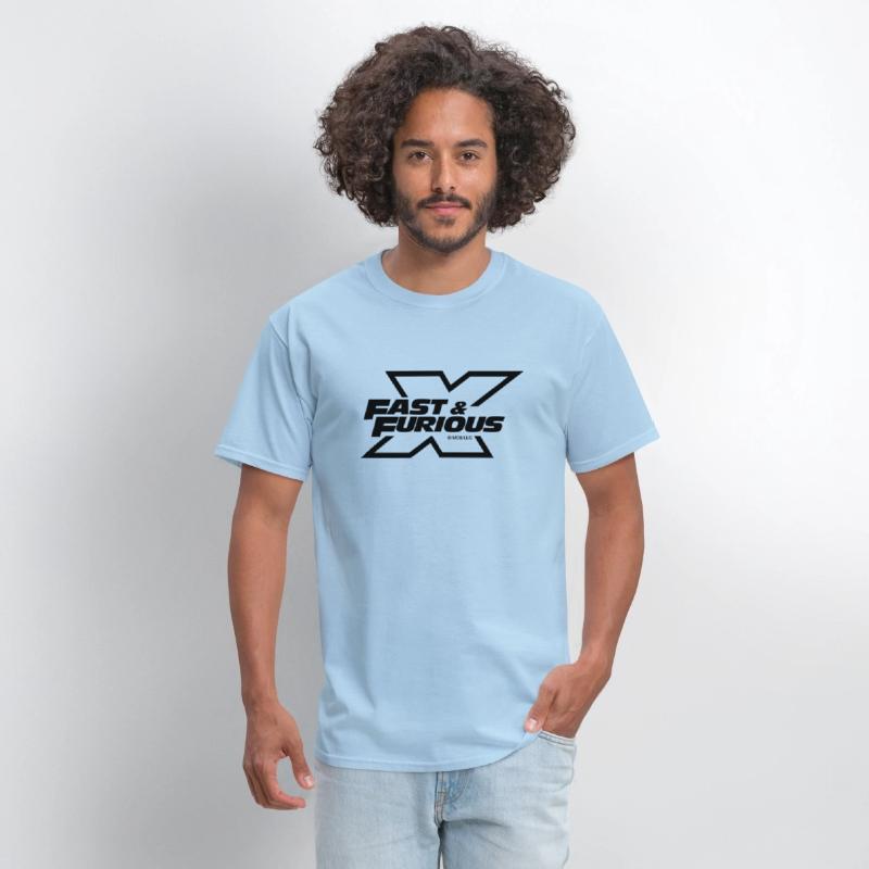 Fast And Furious X Logo Black
