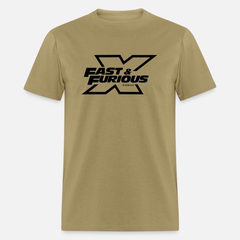 Fast And Furious X Logo Black