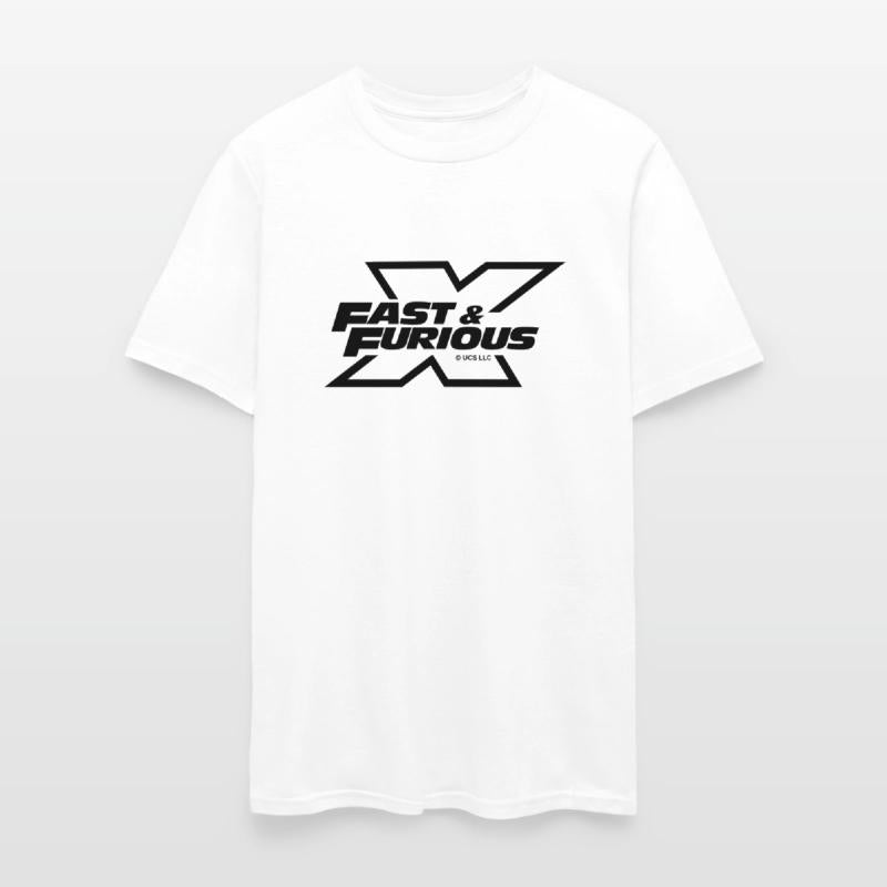 Fast And Furious X Logo Black