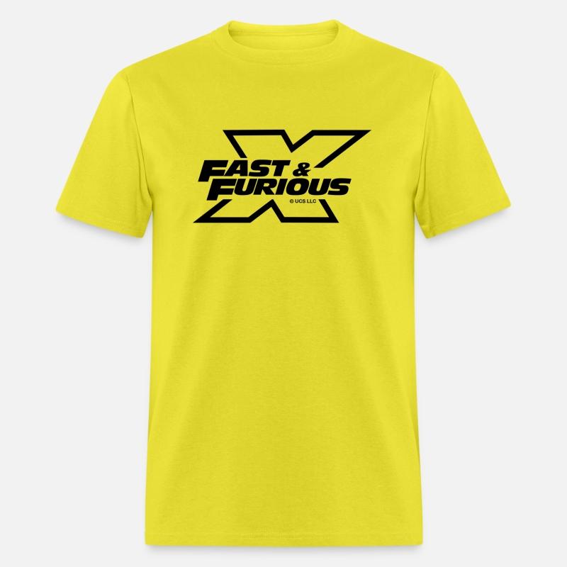 Fast And Furious X Logo Black