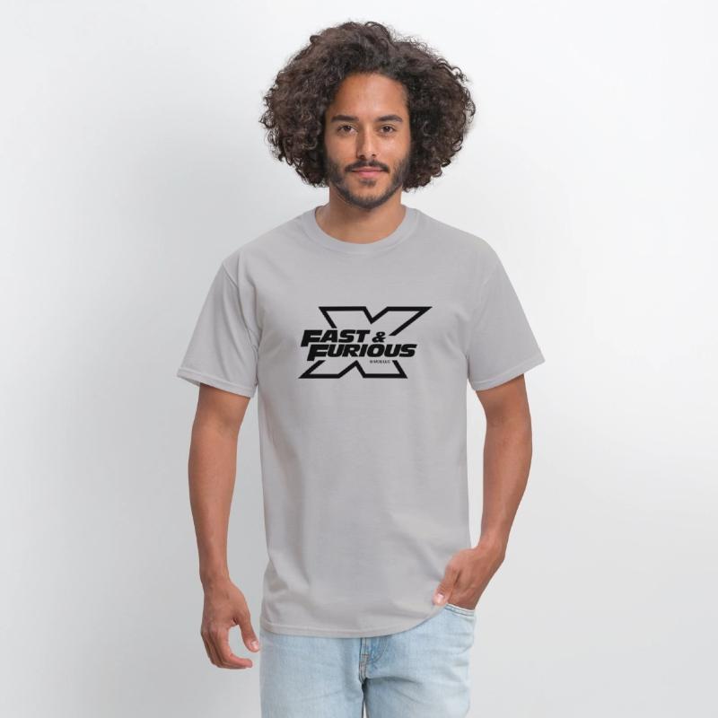 Fast And Furious X Logo Black