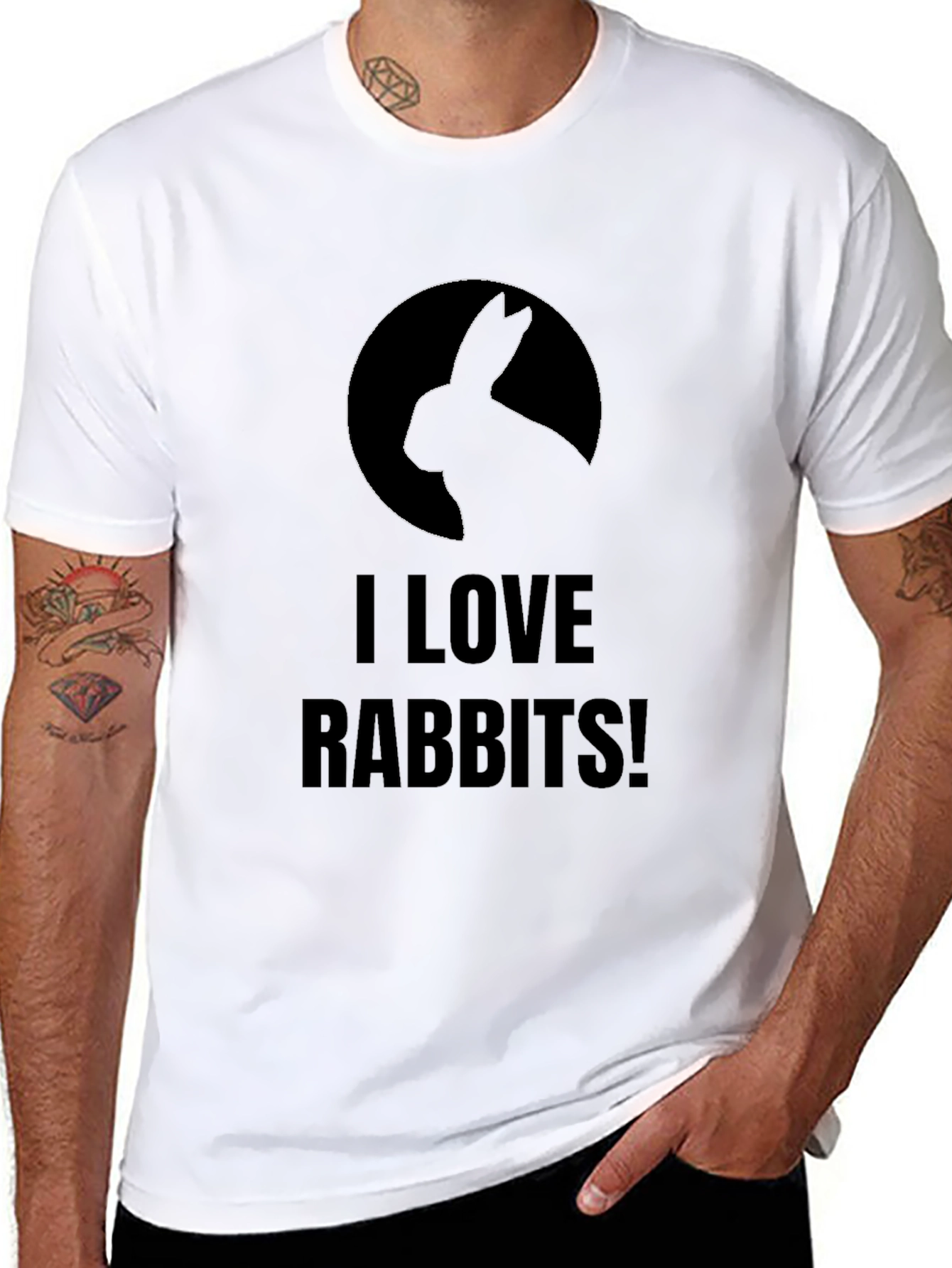 I Love Rabbits T-Shirt