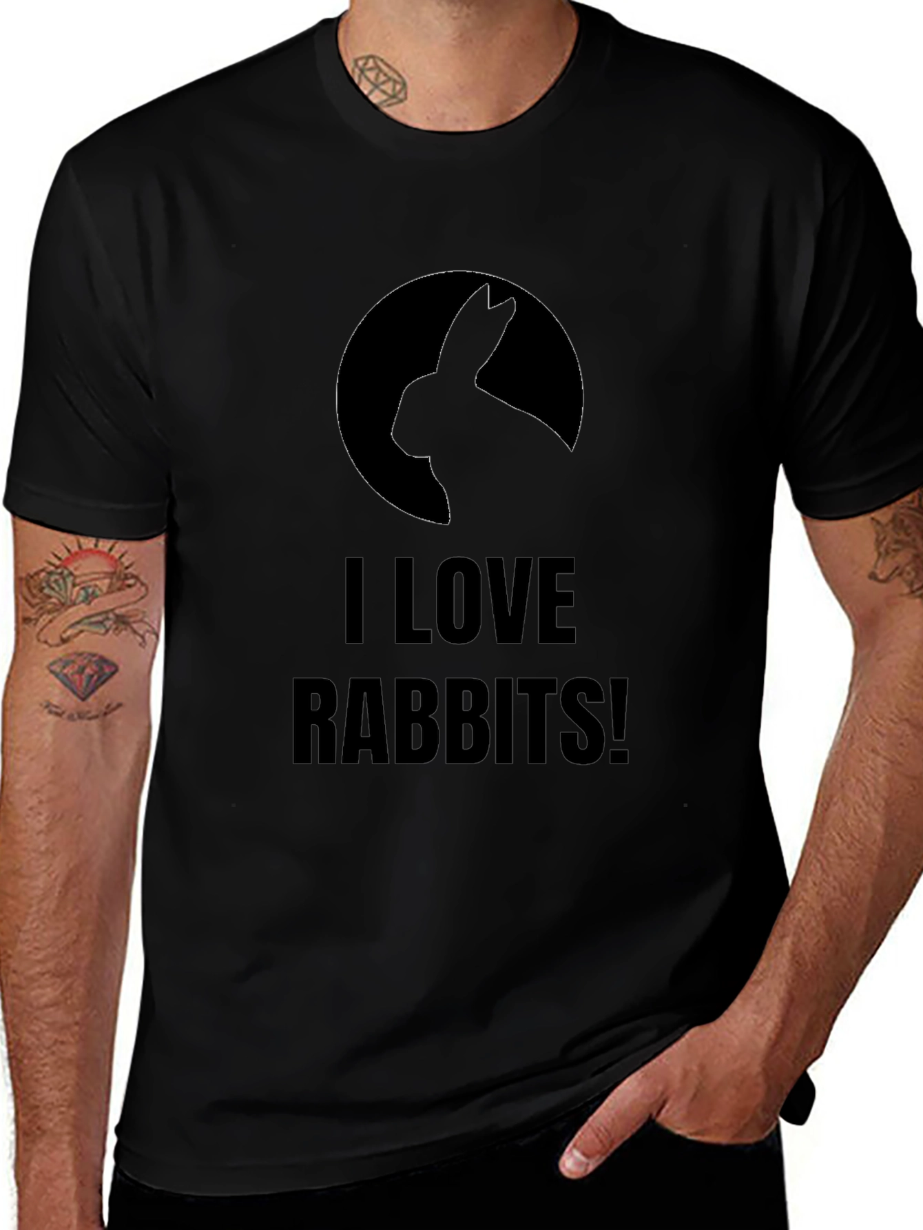 I Love Rabbits T-Shirt