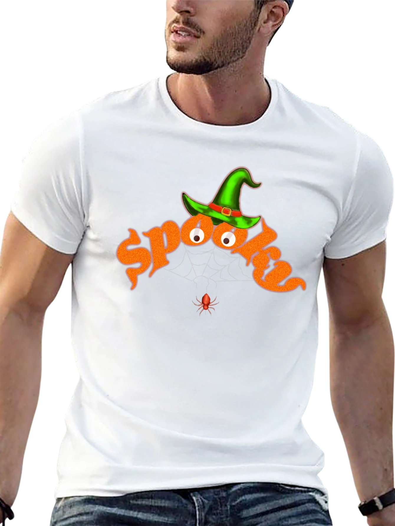 Spooky Halloween Graphic T-Shirt