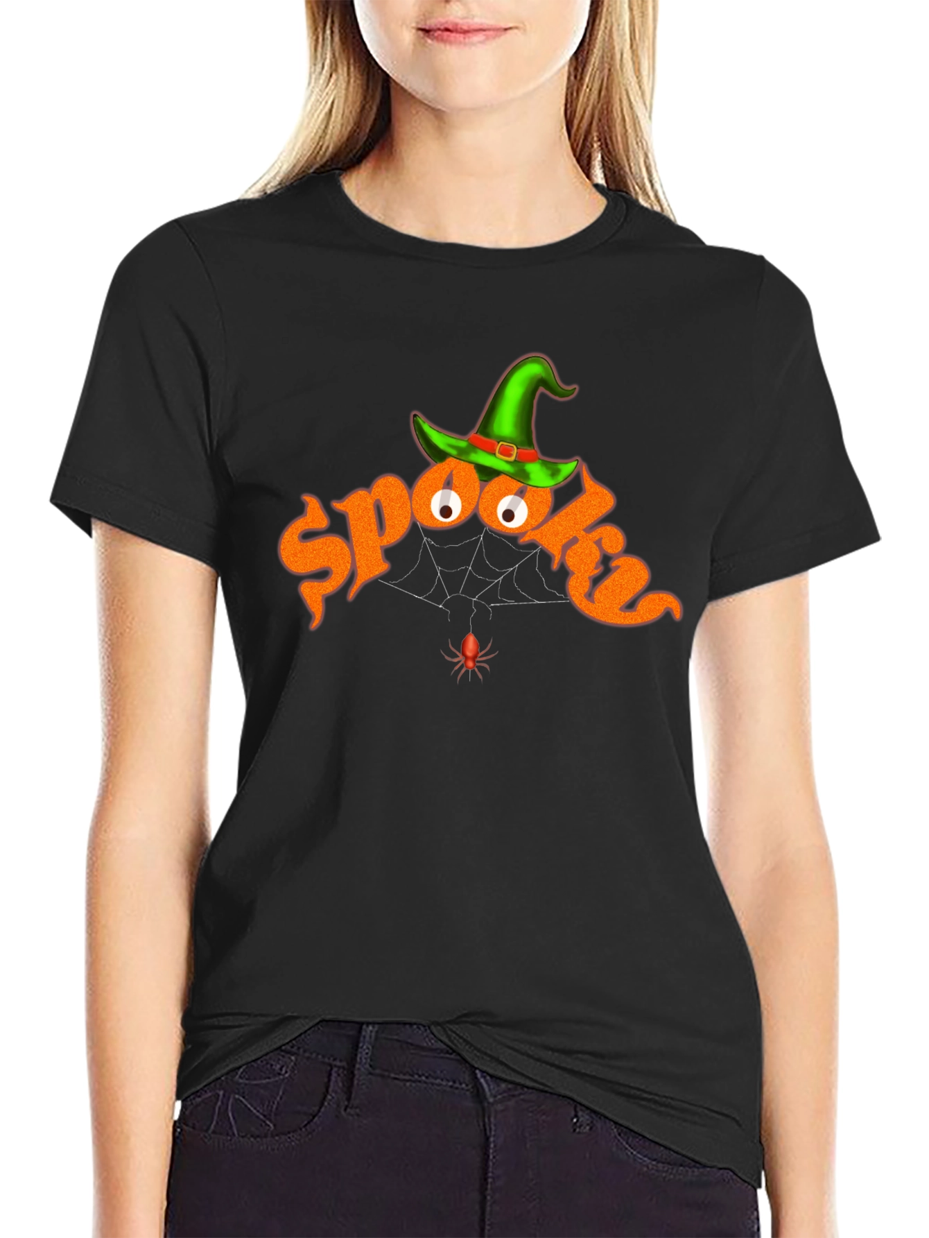 Spooky Halloween Graphic T-Shirt