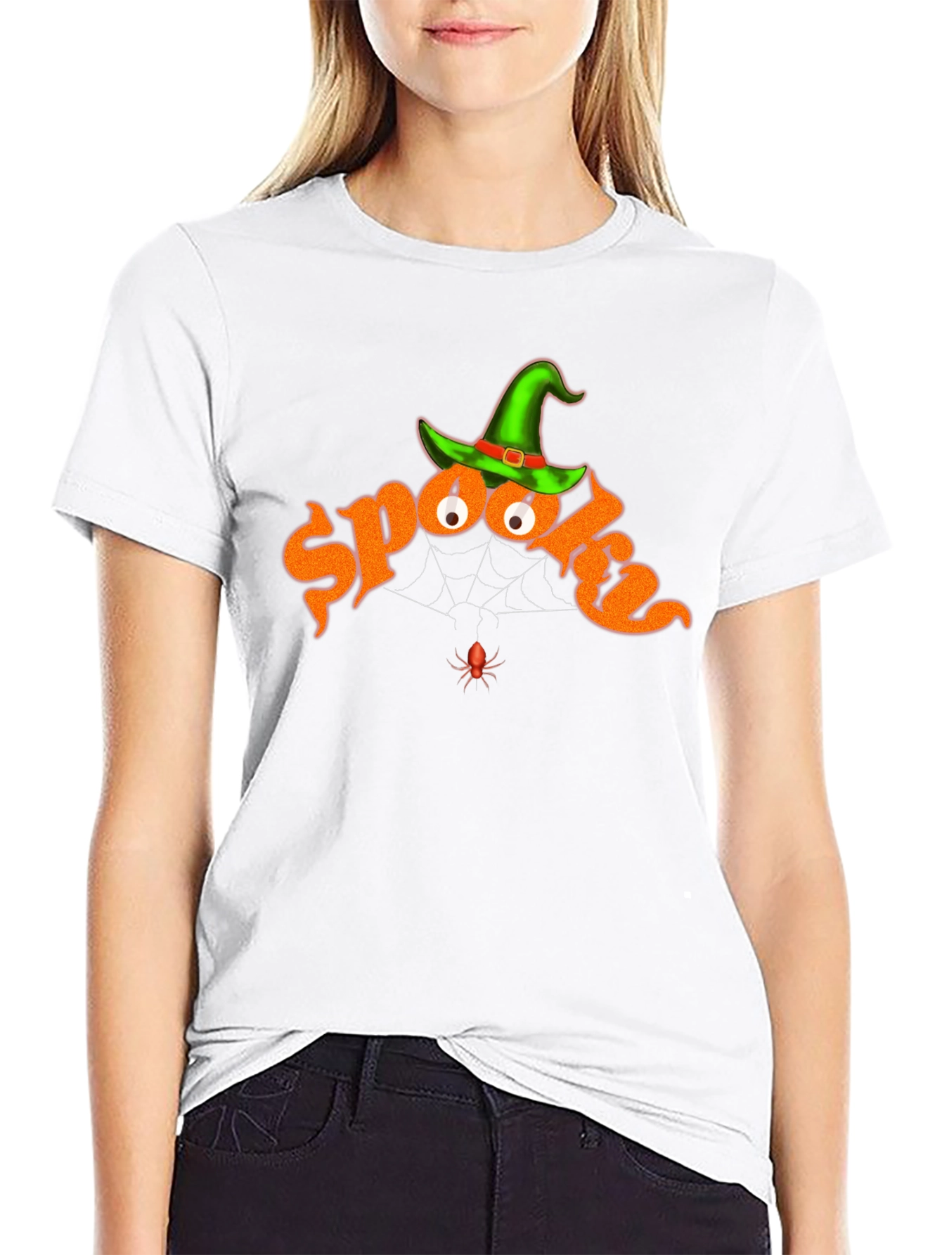 Spooky Halloween Graphic T-Shirt