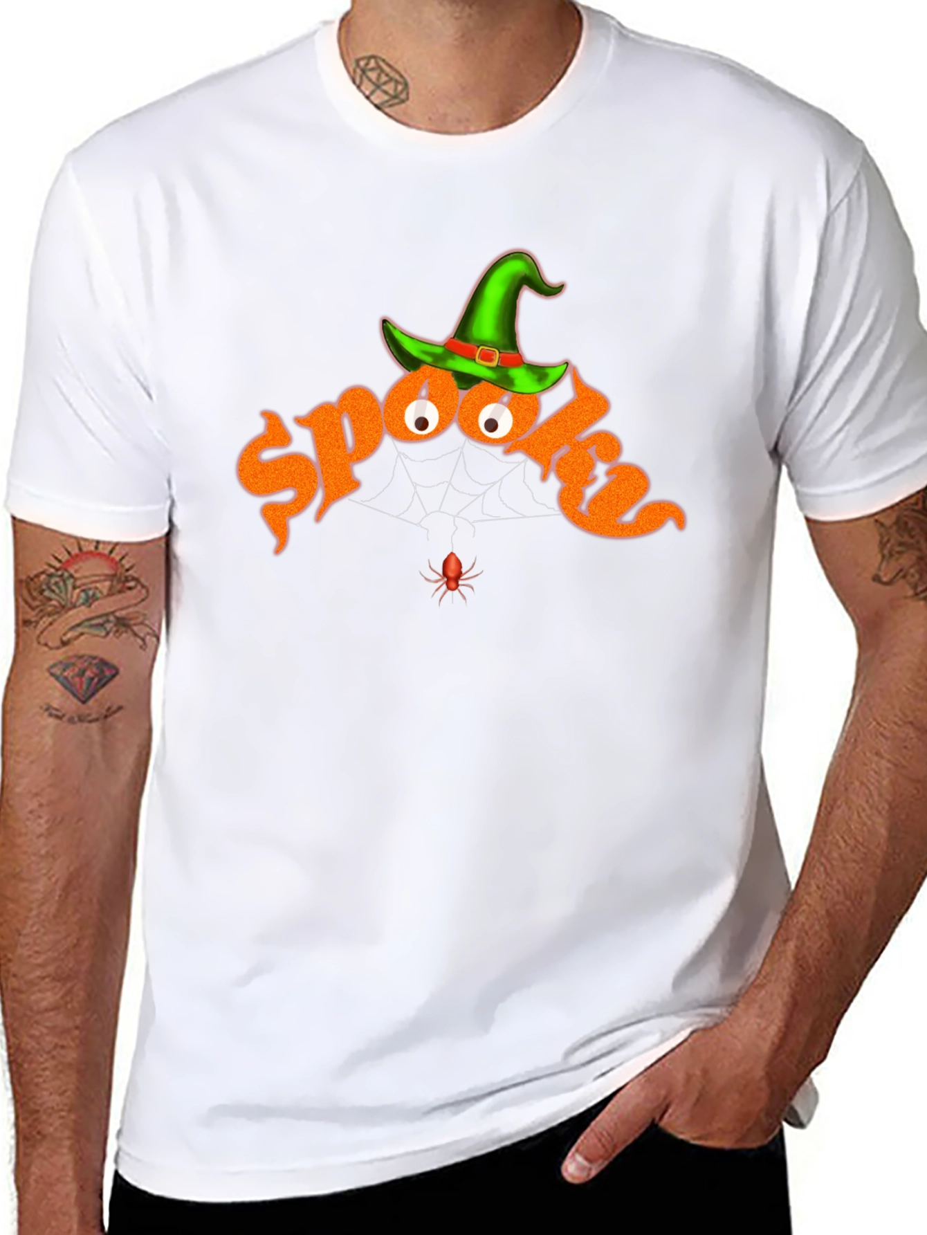 Spooky Halloween Graphic T-Shirt