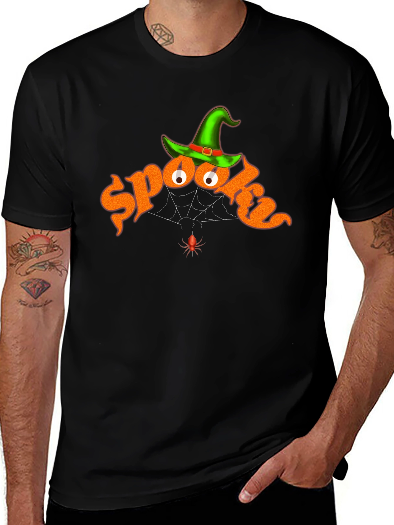 Spooky Halloween Graphic T-Shirt