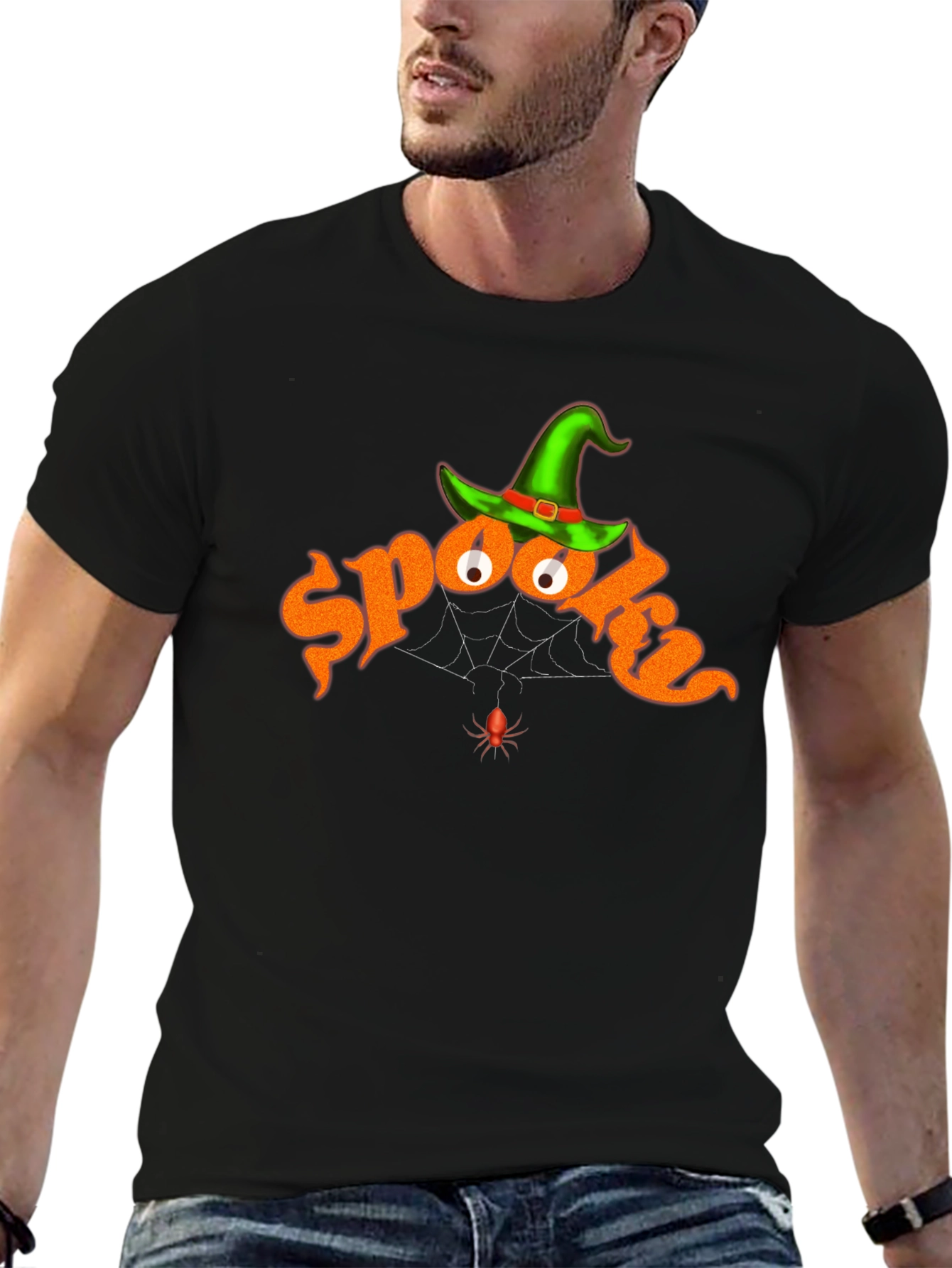 Spooky Halloween Graphic T-Shirt