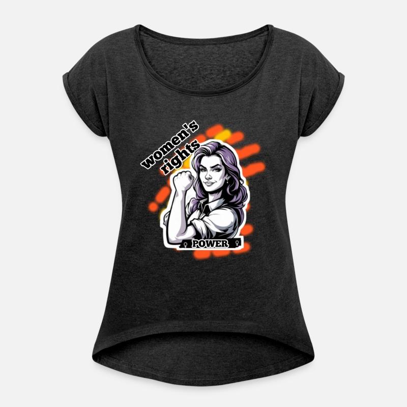 Feminist design power woman strong t-shirt design