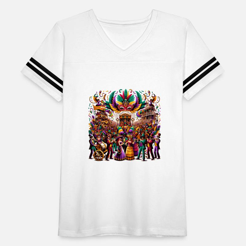 Festive carnival parade