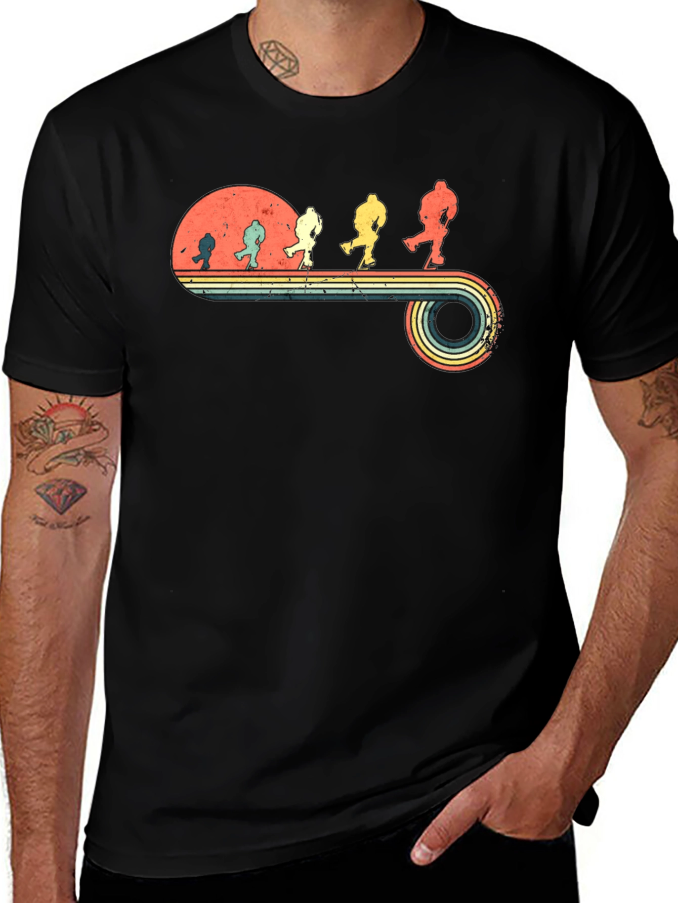 Retro Hockey Evolution T-Shirt