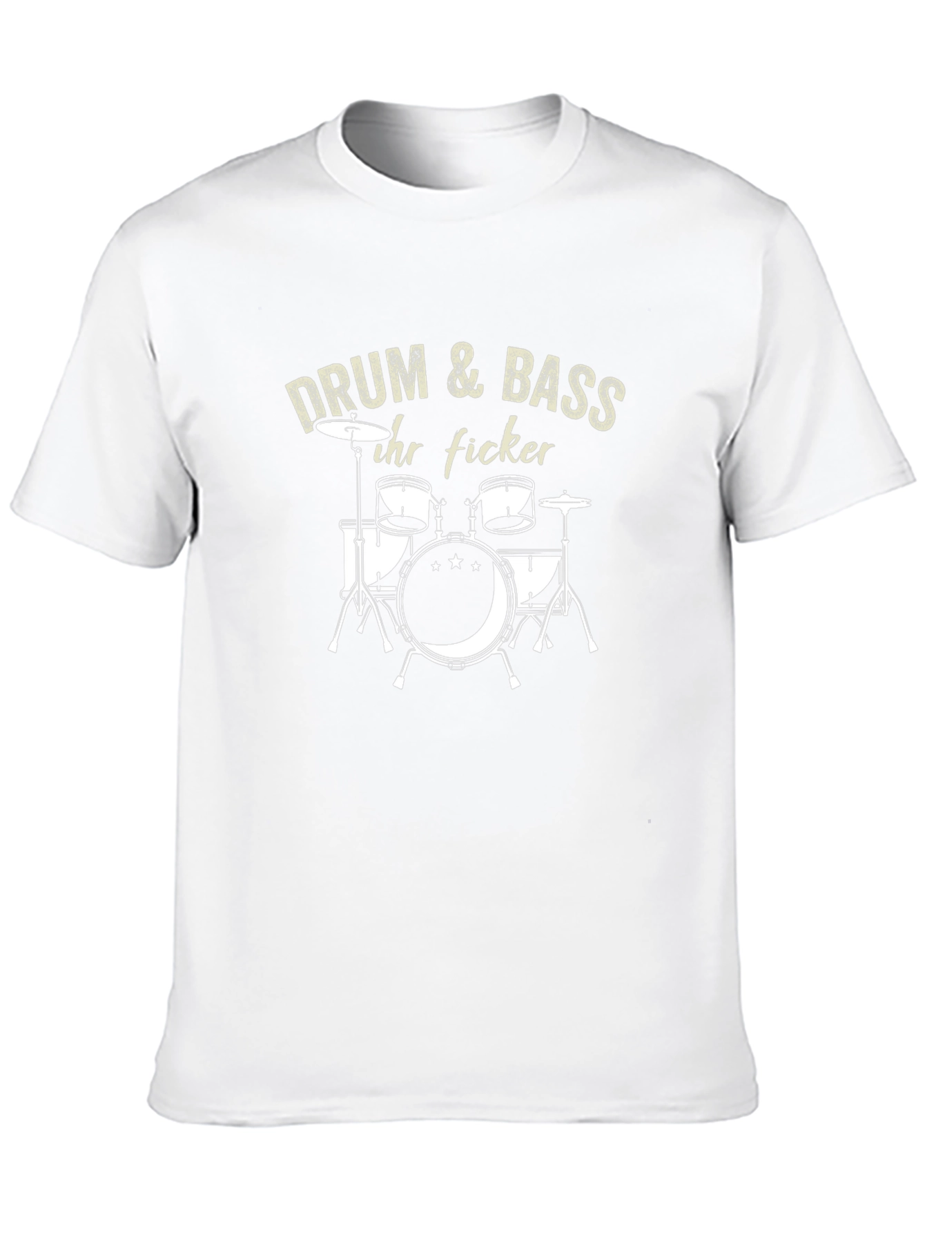 Drum & Bass T-Shirt - Music Lover Tee
