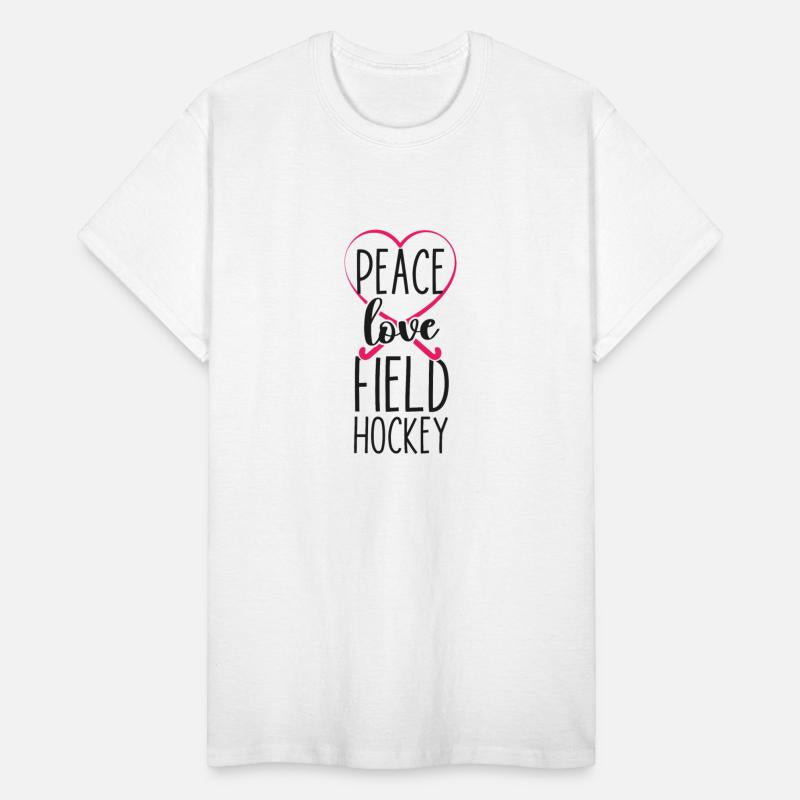 Field Hockey Heart Peace Love