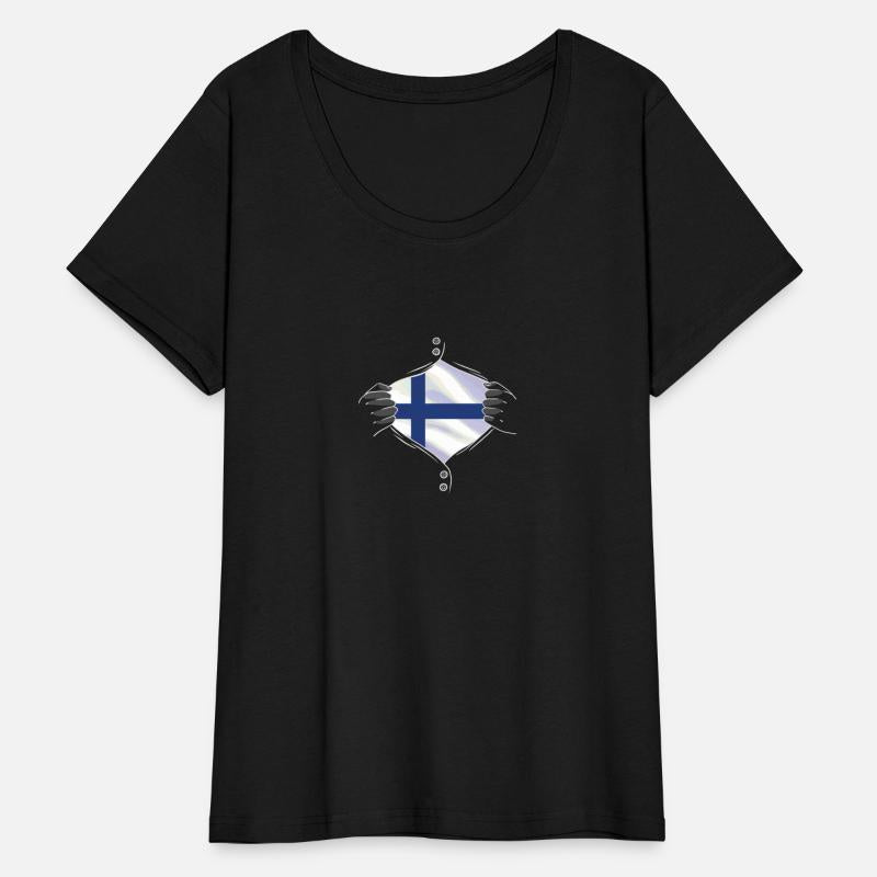 Finland flag proud