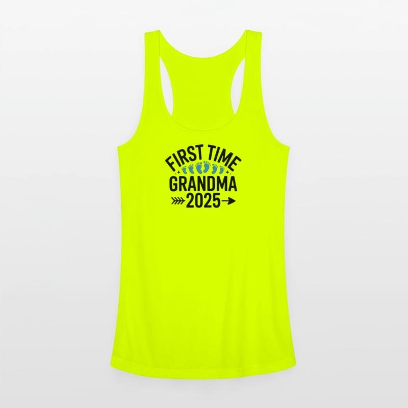 First Time Grandma 2025 Baby Feet Design