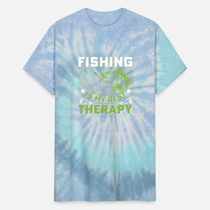 Fishing Is My Best Therapy Quote Design