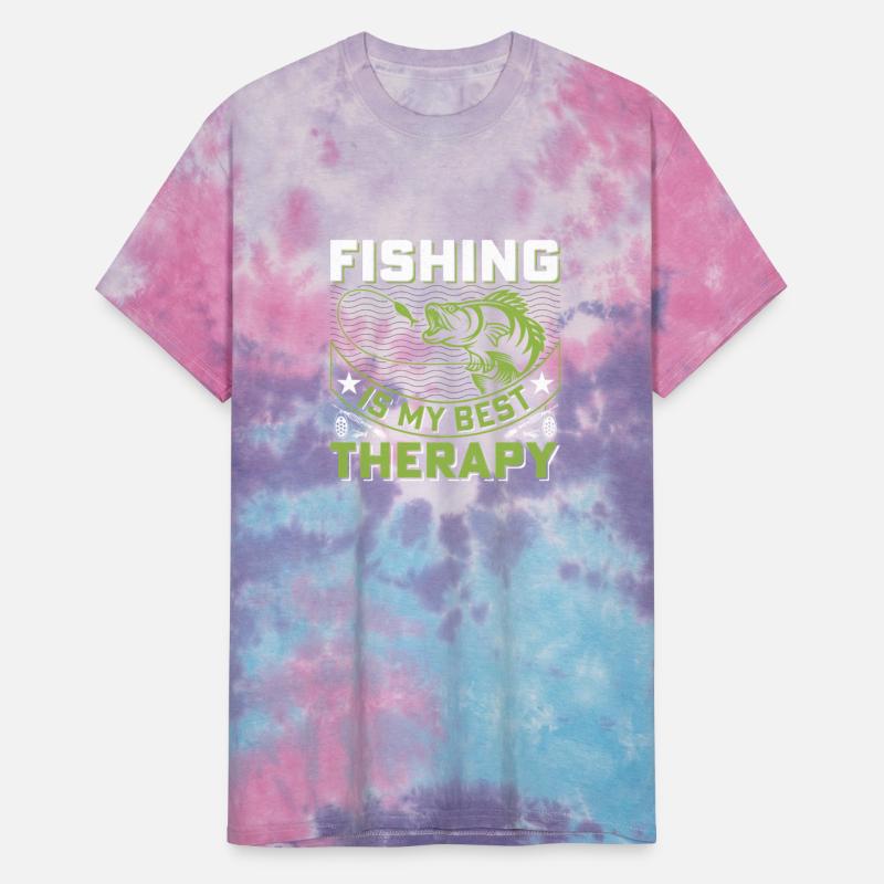 Fishing Is My Best Therapy Quote Design