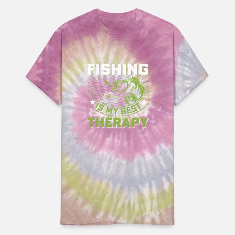 Fishing Is My Best Therapy Quote Design