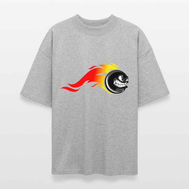 Flaming Bowling Ball