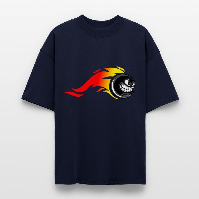 Flaming Bowling Ball